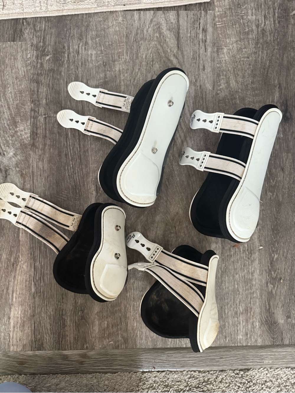 Professionals Choice Pro Performance Tendon Jump Boots Fronts and Hinds Full
